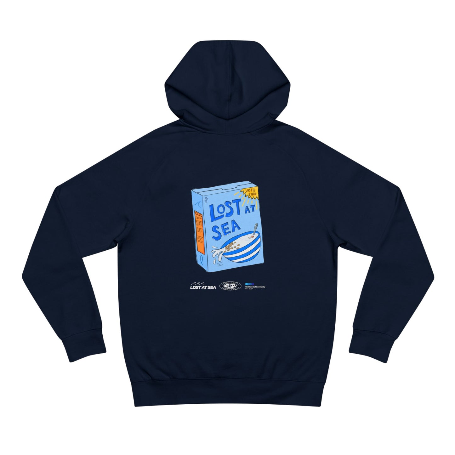 Sozo "Lost at Sea" - Cereal Box Hoodie